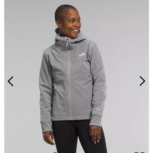 North Face Women’s Shelbe Raschel Jacket, Grey sz Large